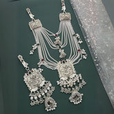 Buy Chunky Silver Kandora Waist Belt Jewellery For Women Online | Roodap
